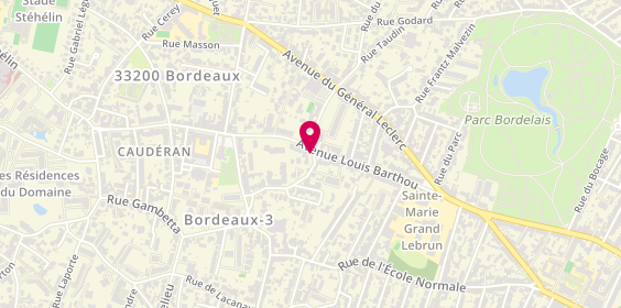 Plan de MEILLOUR Guénaëlle, 7 Place Dauphine, 33200 Bordeaux