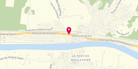 Plan de ANCEY Sylvie, 27 Rue Albert Claveille, 24520 Mouleydier