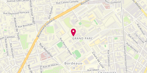 Plan de LAMIRAL Anne Laure, 18 Rue Louis Gendreau, 33300 Bordeaux