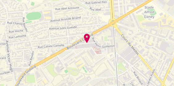 Plan de JAWAD Adrien, 1 Rue Claude Boucher, 33300 Bordeaux