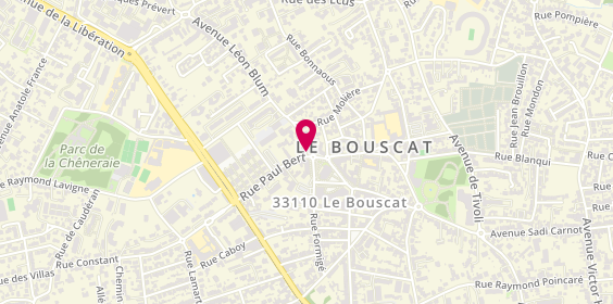 Plan de AUDEBERT Antoine, 5 Rue Paul Bert, 33110 Le Bouscat