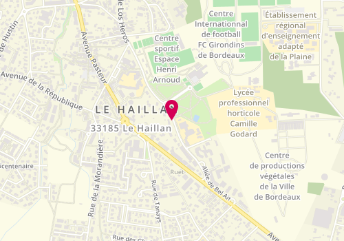Plan de DEVERT Nathalie, 2 E Rue de Los Héros, 33185 Le Haillan