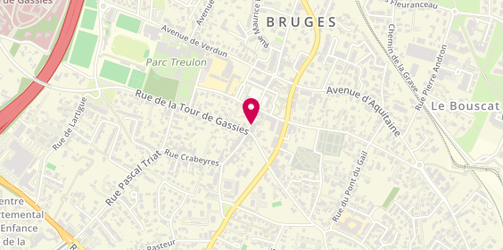 Plan de ROUX Yannick, 77 Avenue Charles de Gaulle, 33520 Bruges