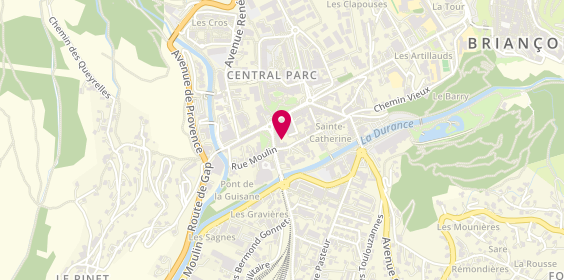 Plan de CORDIER Sandrine, 9 Avenue du Général de Gaulle, 05100 Briançon