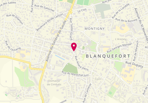 Plan de BROUSSEAUD Julien, 8 Rue du Marechal Leclerc, 33290 Blanquefort