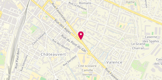 Plan de CARLE Alain, 149 Rue Faventines, 26000 Valence