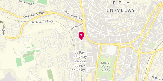 Plan de PIRES Romain, 9 Rue du Frere Théodore, 43000 Le Puy-en-Velay