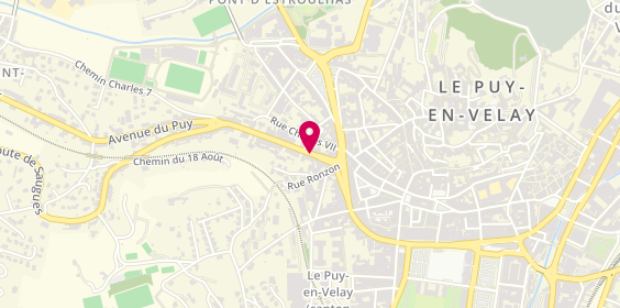 Plan de DEGUI Thierry, 17 Boulevard Gambetta, 43000 Le Puy-en-Velay