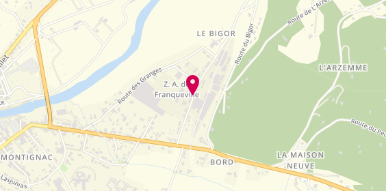 Plan de HERVIEU Fabrice, Avenue de la Gare, 24290 Montignac