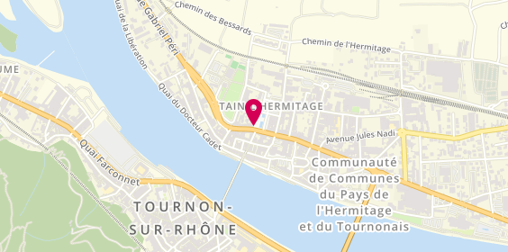 Plan de DACREMONT Nicolas, 1 Place du Taurobole, 26600 Tain-l'Hermitage