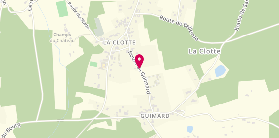 Plan de BAJOU Awel, 14 Route de Guimard, 17360 La Clotte