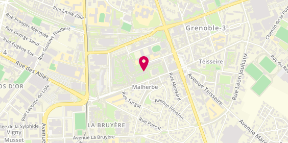 Plan de CHOUGOUL Hatem, 22 Place Louis Jouvet, 38100 Grenoble