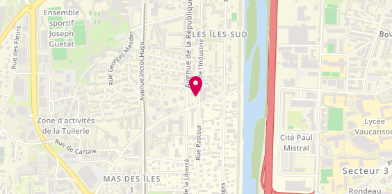 Plan de BARTHELEMY Marc, 155 Avenue de la Republique, 38170 Seyssinet-Pariset