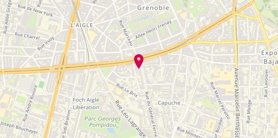 Plan de BIASSE ESCALONA France Odile, 4 Rue General Ferrie, 38000 Grenoble
