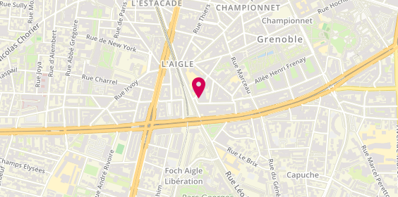 Plan de BENHAMICHE Christophe, 26 Rue Colonel Dumont, 38000 Grenoble