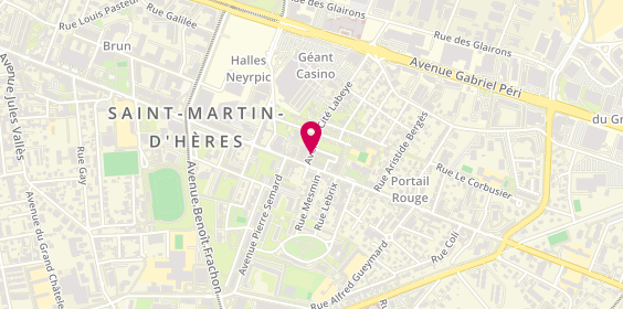 Plan de ABOU Karam SUHEIL, 35 Avenue Cite Labeye, 38400 Saint-Martin-d'Hères