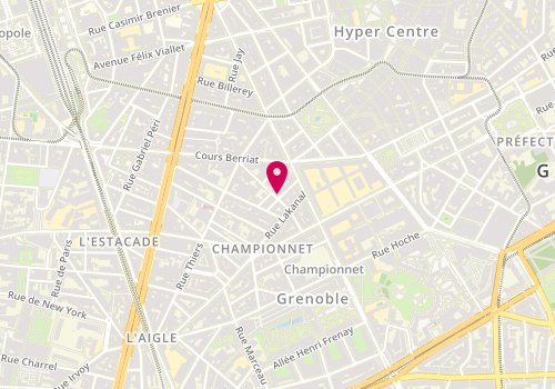 Plan de MALLET Michel, 8 Rue du Lieutenant Chamaron, 38000 Grenoble