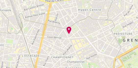 Plan de REYMOND Camille, 5 Rue Vauban, 38000 Grenoble