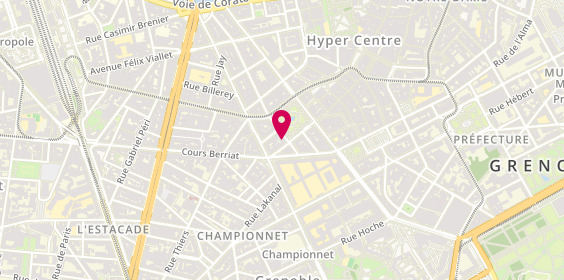 Plan de FIACRE Cyrille, 12 Place Victor Hugo, 38000 Grenoble