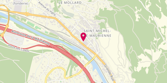Plan de DELMAS Michel, 10 Place de la Vanoise, 73140 Saint-Michel-de-Maurienne