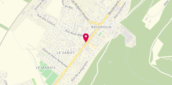 Plan de BORDET Pierre, 34 Bis Boulevard de la Libération, 38190 Villard-Bonnot