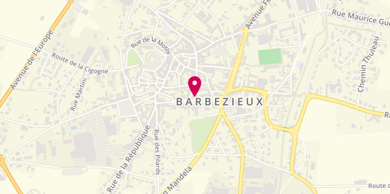 Plan de BACHELLERIE Olivier, 16 Boulevard Gambetta, 16300 Barbezieux-Saint-Hilaire