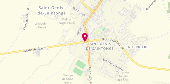 Plan de BASCETTA Alessio, 3 Route de Royan, 17240 Saint-Genis-de-Saintonge