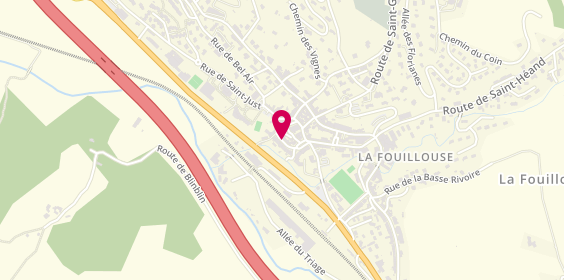 Plan de LARIONESCU Ilinca, 1 Cours Jovin Bouchard, 42480 La Fouillouse