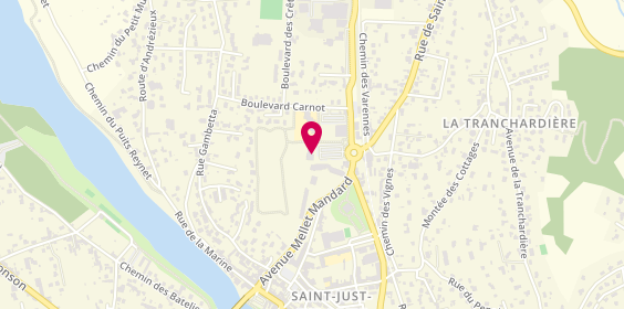 Plan de PASSEMARD Laurent, 15 Place Jean Gapiand, 42170 Saint-Just-Saint-Rambert