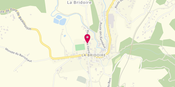 Plan de DONNADIEU GEISER Céline, 120 Route de la Vavre, 73520 La Bridoire