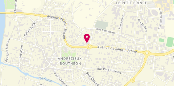 Plan de FARHAT Waël, 15 Bis Avenue de Saint Etienne, 42160 Andrézieux-Bouthéon