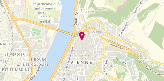 Plan de BOUCHERIT Sabine, 3 Place Aristide Briand, 38200 Vienne