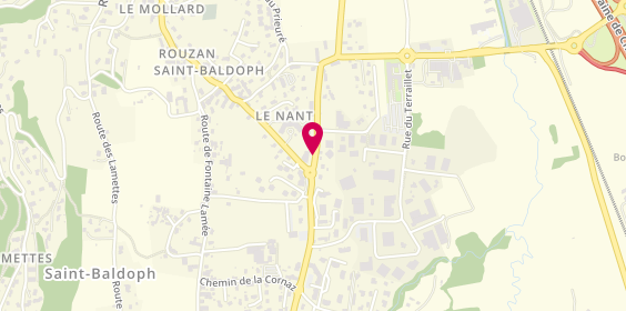 Plan de HANCILA Ioana, 278 Route d'Apremont, 73190 Saint-Baldoph