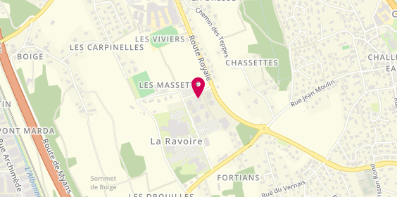 Plan de TESCHNER Romain, 177 Avenue des Massettes, 73190 Challes-les-Eaux