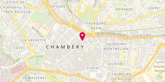 Plan de HIRSCH Laurent, 10 Boulevard de la Colonne, 73000 Chambéry