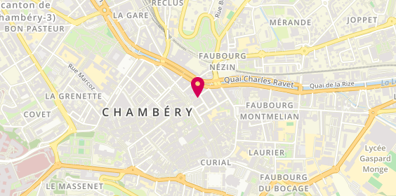 Plan de BRUNIER Pierre Jean, 5 Rue Claude Martin, 73000 Chambéry