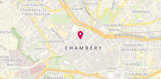 Plan de MARANGE Francis, 5 Rue Favre, 73000 Chambéry
