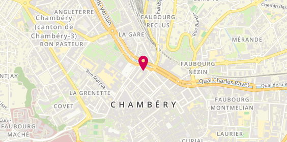 Plan de COMBEY Jean Louis, 23 Boulevard du Musee, 73000 Chambéry