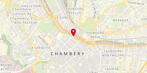 Plan de BONNET Constance, 1 Place du Centenaire, 73000 Chambéry