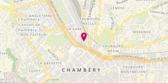 Plan de ROUX Anne Laure, 61 Rue Sommeiller, 73000 Chambéry