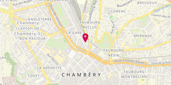 Plan de CETRE Olivier, 68 Rue Sommeiller, 73000 Chambéry