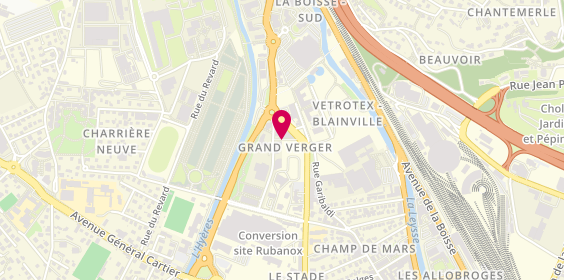 Plan de GROSJEAN Flavien, 89 Rue Amiral Gérard Daille, 73000 Chambéry
