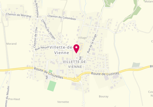Plan de LIENART David, 201 Route de Marennes, 38200 Villette-de-Vienne