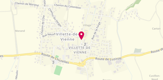 Plan de BOUTARD Aurélie, 201 Route de Marennes, 38200 Villette-de-Vienne