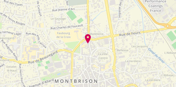 Plan de FONT Augustin, 21 Rue Puy de la Bâtie, 42600 Montbrison