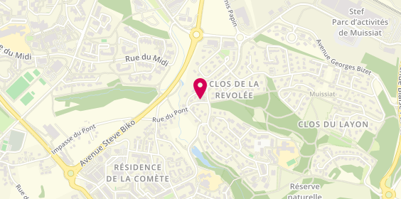 Plan de DEBAT Rémi, 2 Rue Claude Debussy, 38090 Villefontaine