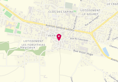 Plan de ROCH Estelle, 24 Rue Aristide Briand, 38540 Heyrieux