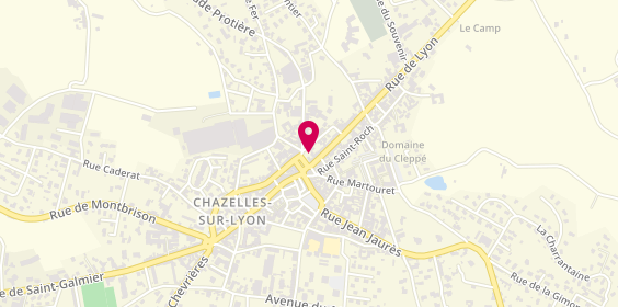 Plan de BOYER Thibault, 5 Carrefour Saint Roch, 42140 Chazelles-sur-Lyon