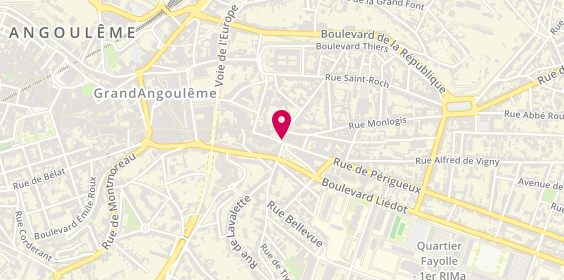 Plan de PLAZER Lionel, 100 Rue de Perigueux, 16000 Angoulême