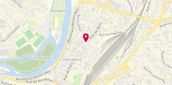 Plan de TAHRAOUI Hicham, 101 Rue de Paris, 16000 Angoulême